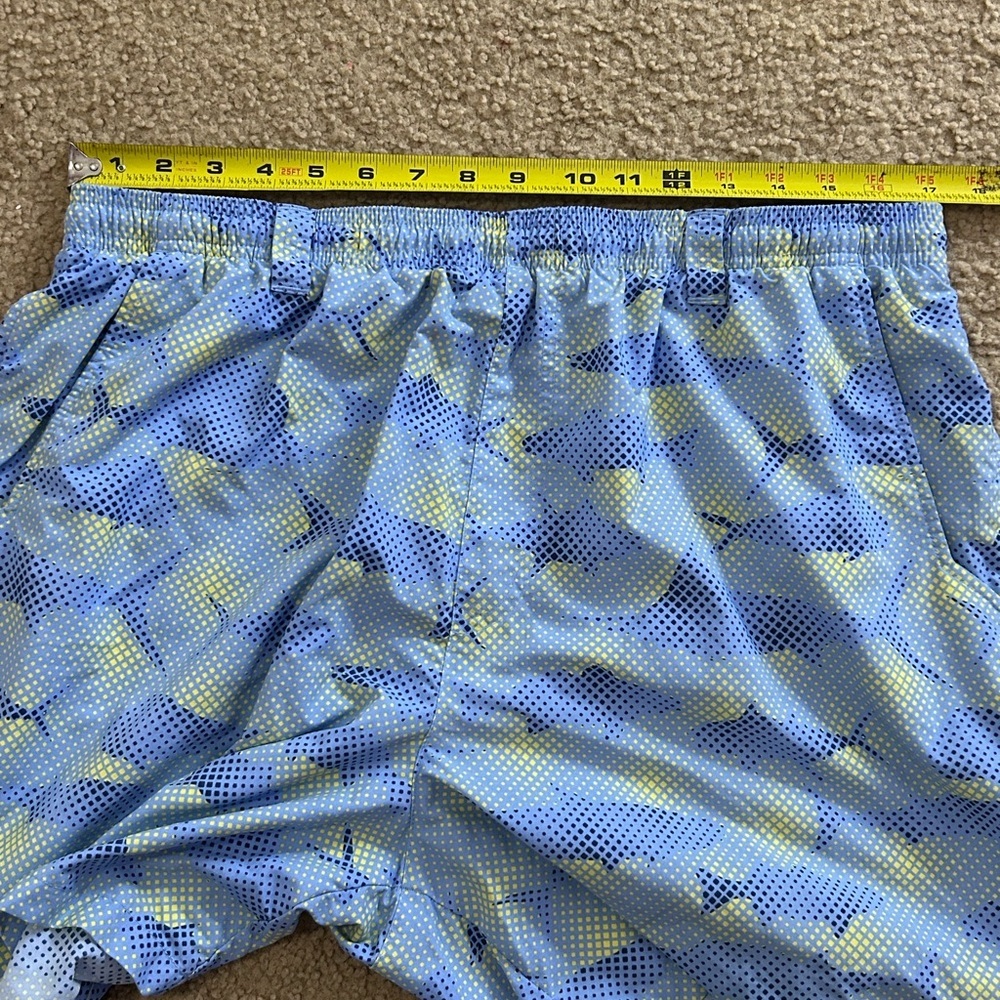 Columbia PFG Shorts Mens XL Blue Omni Shade Fishing Swim Trunks Graphic - Picture 10 of 10